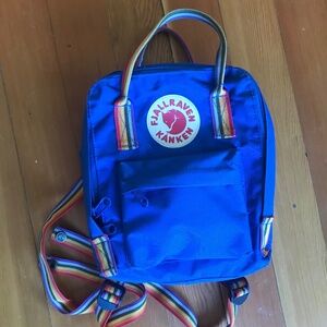fjallraven mini rainbow backpack